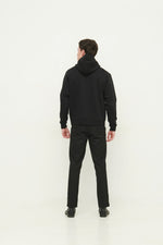 Load image into Gallery viewer, GULNOZA DILNOZA MILANO heart & rose print unisex hoodie in cotton