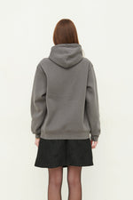 Load image into Gallery viewer, GULNOZA DILNOZA MILANO pink glow mushrooms print hoodie in cotton