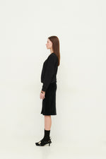 Load image into Gallery viewer, GULNOZA DILNOZA MILANO Logo Embroidered sweatshirt in cotton