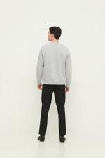 Load image into Gallery viewer, GULNOZA DILNOZA MILANO Logo Embroidered sweatshirt in cotton