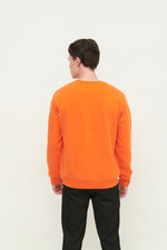 Load image into Gallery viewer, GULNOZA DILNOZA MILANO blue glow mushrooms print sweatshirt