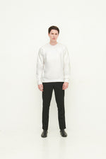 Load image into Gallery viewer, GULNOZA DILNOZA MILANO Logo Embroidered sweatshirt in cotton