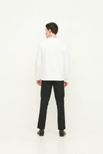 Load image into Gallery viewer, GULNOZA DILNOZA MILANO Logo Embroidered sweatshirt in cotton