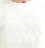 Load image into Gallery viewer, GULNOZA DILNOZA MILANO Logo Embroidered sweatshirt in cotton