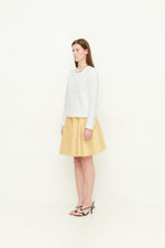 Load image into Gallery viewer, GULNOZA DILNOZA MILANO Logo Embroidered sweatshirt in cotton