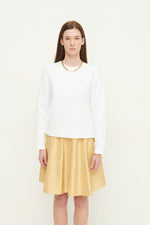 Load image into Gallery viewer, GULNOZA DILNOZA MILANO Logo Embroidered sweatshirt in cotton