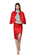 Load image into Gallery viewer, Pencil Skirt with Gulnoza Dilnoza Signature Slit